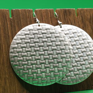 Aretes Círculos Grabados (ligeros)