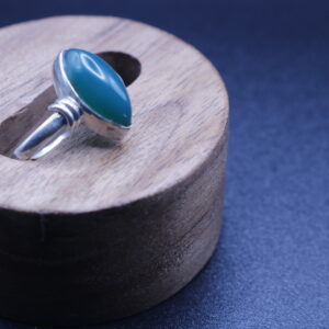 Anillo plata 925 Rombo Verde