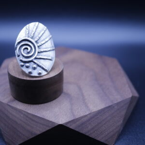 Anillo Trama Infinita (ajustable)