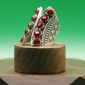 Anillo Carmesí Imperial (ajustable)