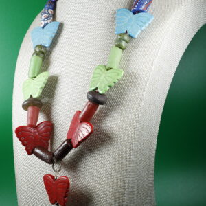 Collar De Mariposas Cuentas