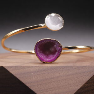 Pulsera Cuarzo violeta