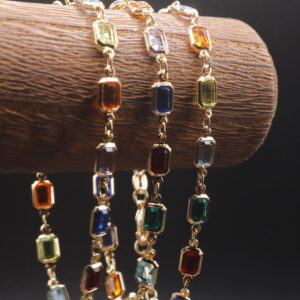Pulsera Cristales Colores (individual)