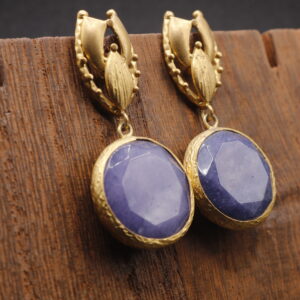 Aretes Ave Morada