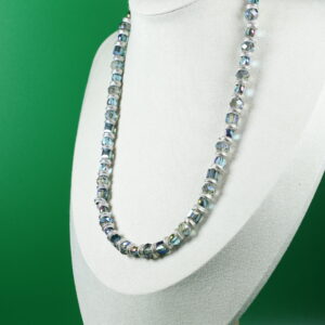 Collar Minimalista Cristales Claros