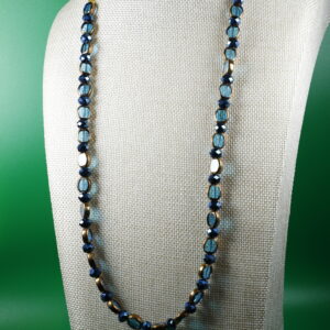 Collar Minimalista Cristales Noche