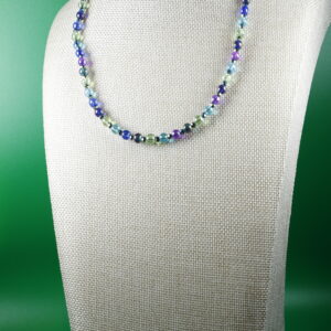 Collar Minimalista Cristales Colores