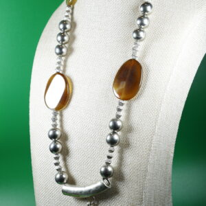 Collar Estilo Mexicano Con Ambar