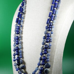 Collar Lapizlazuli Multilayer